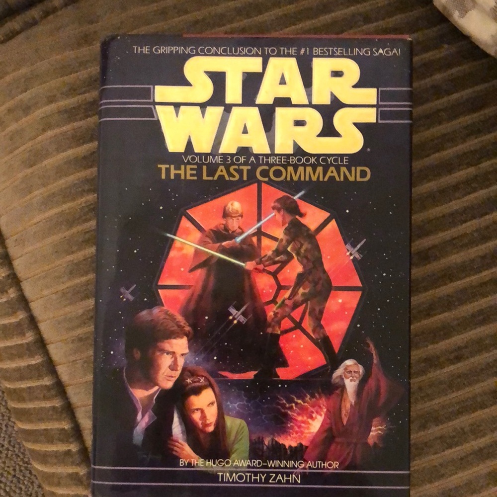 STAR WARS THE LAST COMMAND hardcover book